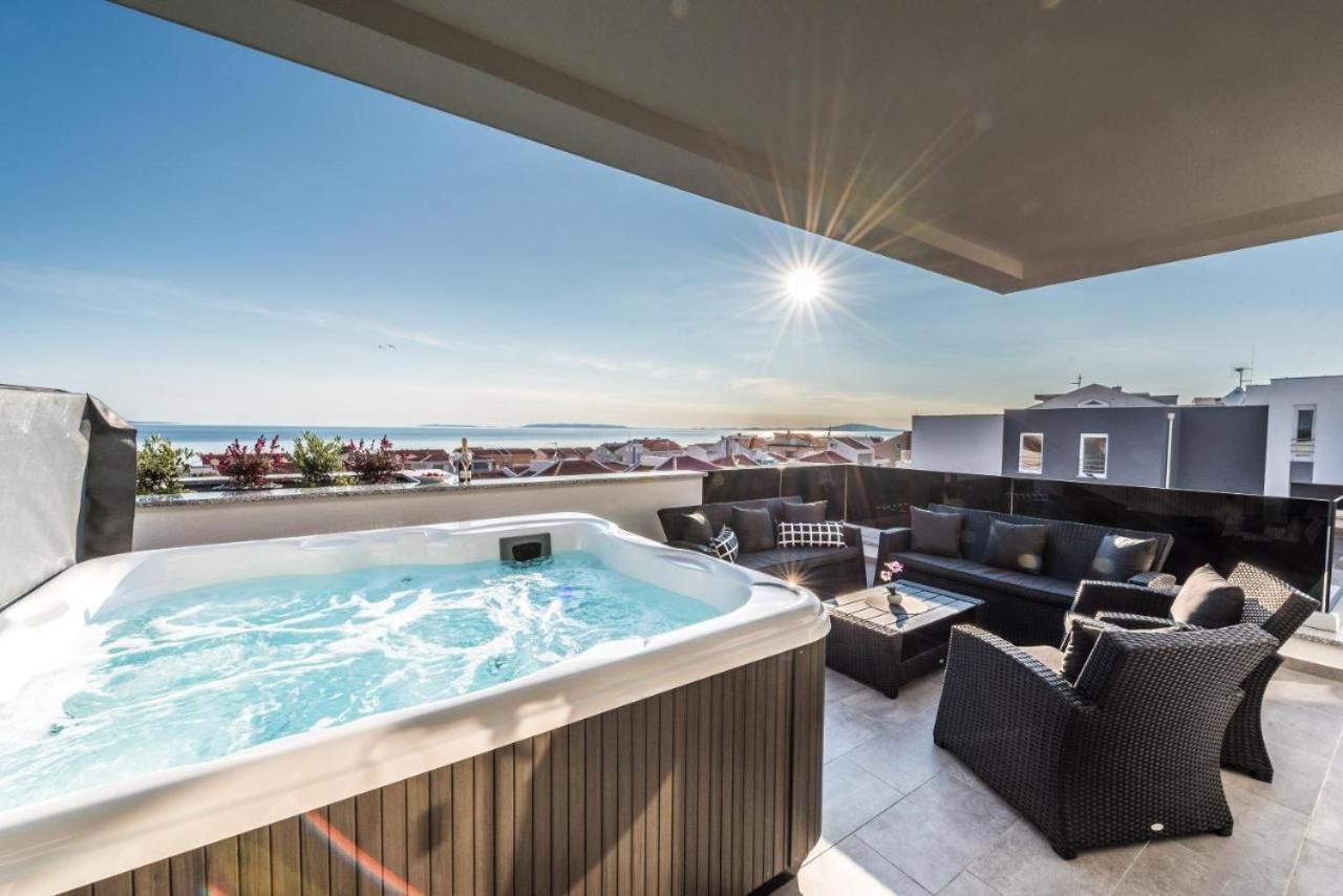 Fux Penthouse Whirlpool Meerblick Zadar