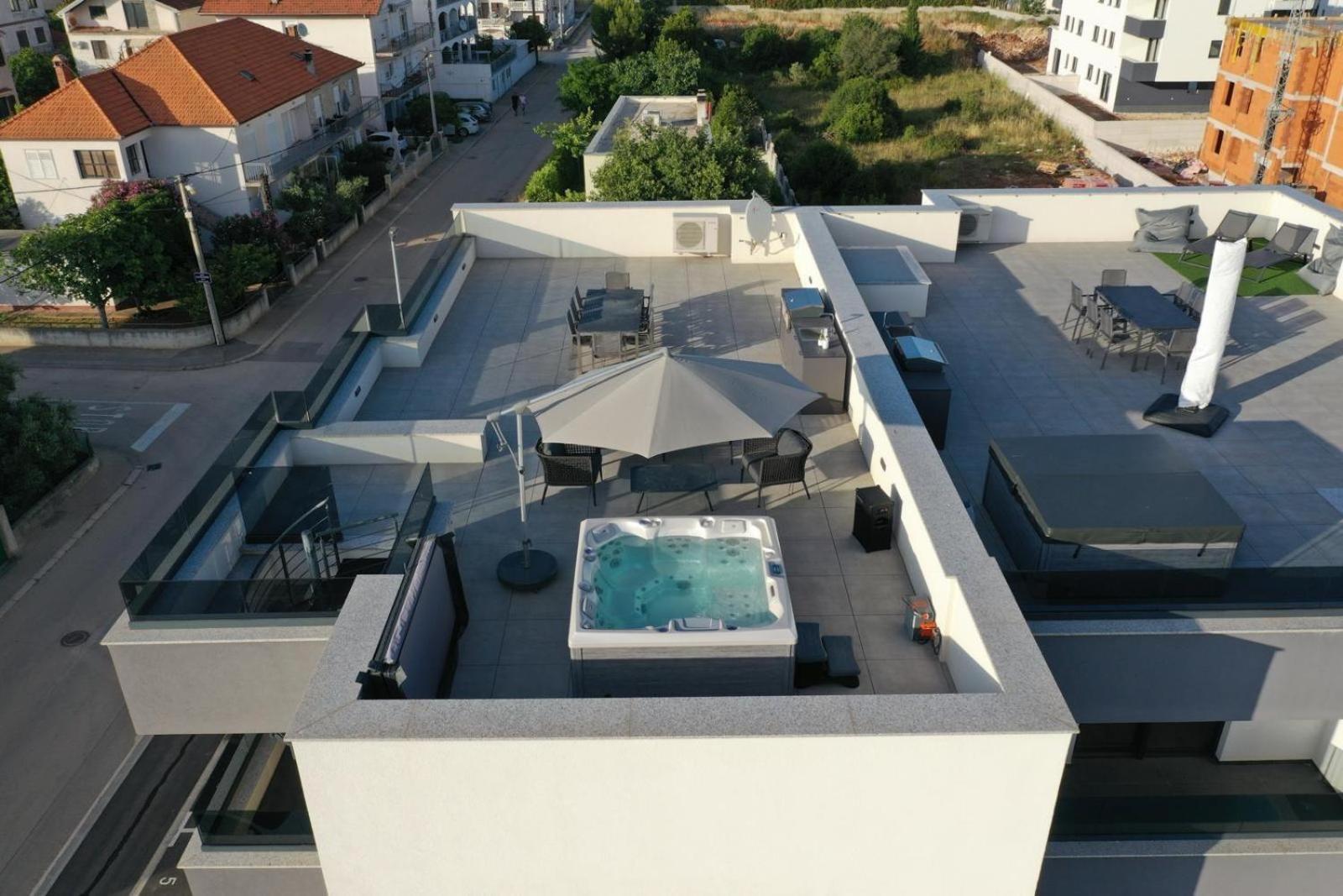 Fux Penthouse Whirlpool Meerblick * Zadar